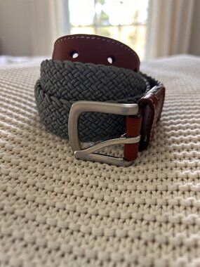 Vineyard Vines | Gray Bungee Belt | Size 34 Boys